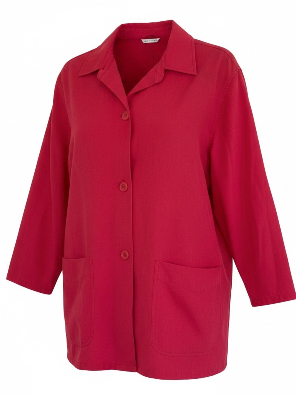 Max Mara Hot Pink 100% Virgin Wool Overcoat, Size 10